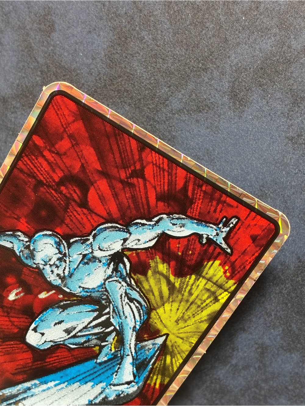Silver Surfer Vending Machine Prism Sticker - Picture 2 of 6